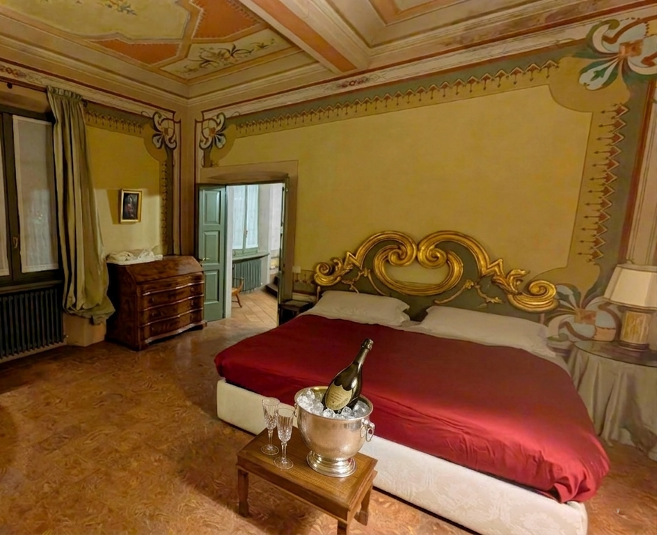 Diamond package — luxury room with Dom Pérignon